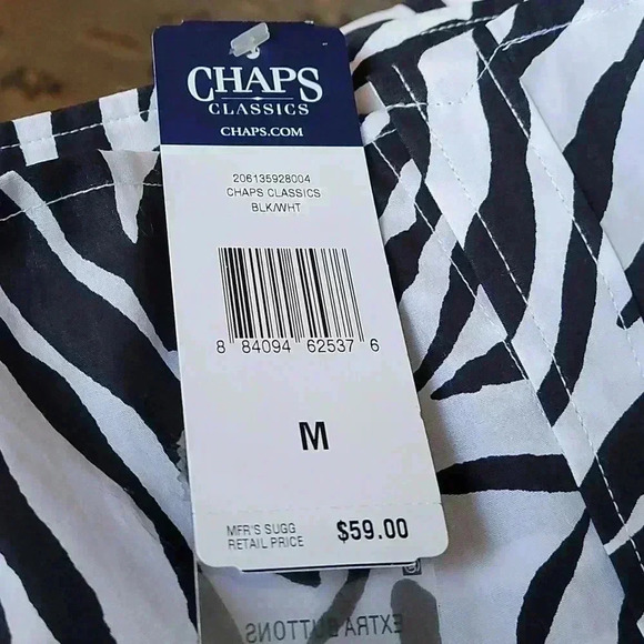 Chaps Classics Blouse NWT - Picture 5 of 5